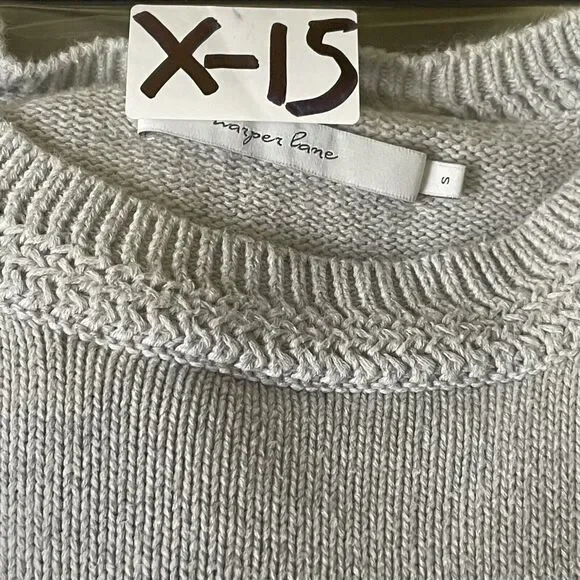 Harper Lane Women's Gray Knit Warm Winter Chunky Knit Sweater SZ/S - Picture 13 of 15